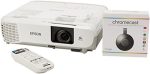 Proyector Epson Videoproyector Powerlite X39, XGA 3500 lúmenes blanco y color. 3LCD con x 2 HDMI para Corporativo Wi-Fi Opcional Colombia